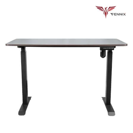 โต๊ะทำงานเพื่อสุขภาพ Fennix รุ่น 160*80cm สีไม้สีเข้ม/สีดำ_0