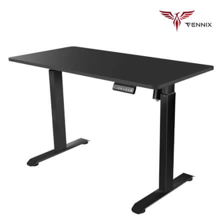 โต๊ะทำงานเพื่อสุขภาพ Fennix รุ่น 160*80cm สีดำ_1