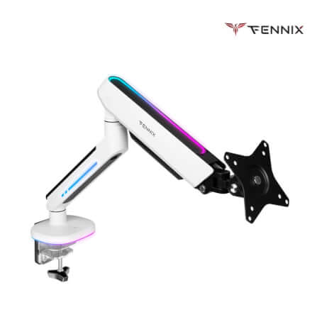 แขนจับจอมอนิเตอร์ Fennix รุ่น Spring-Assisted FN-SPAS-S สีขาว_1