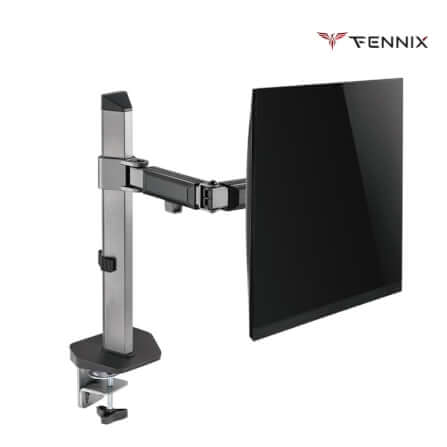 แขนจับจอมอนิเตอร์ Fennix รุ่น FN-Full Motion-S สีเทา_2