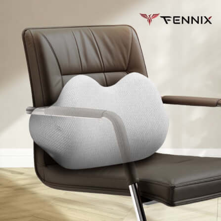 หมอนรองหลัง Fennix รุ่น shape Car Pillow สีเทา_5