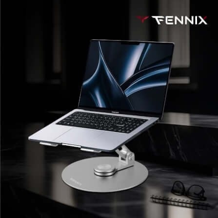 แท่นวางโทรศัพท์และแท็บเล็ต Fennix รุ่น 01702-AR-19-02 สีเทา_6