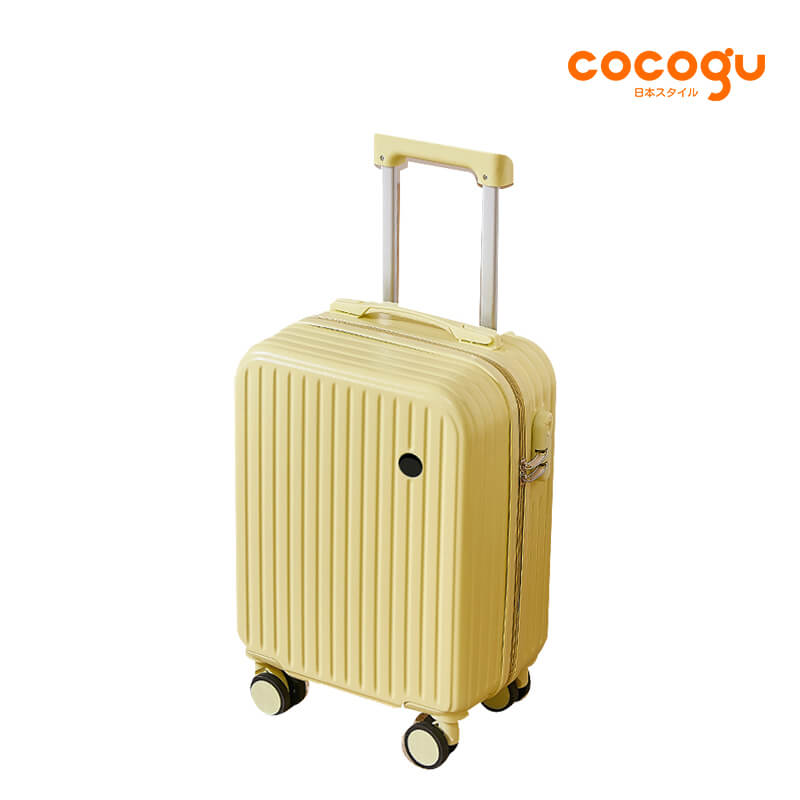 กระเป๋าเดินทาง 18 นิ้ว COCOGU รุ่น 1008 สีเหลือง