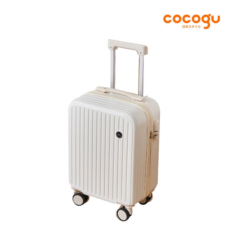 กระเป๋าเดินทาง 18 นิ้ว COCOGU รุ่น 1008 สีขาว