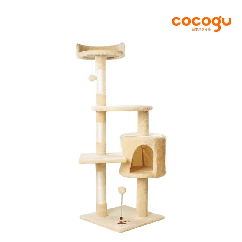 คอนโดแมว COCOGU รุ่น MT04 สีครีม