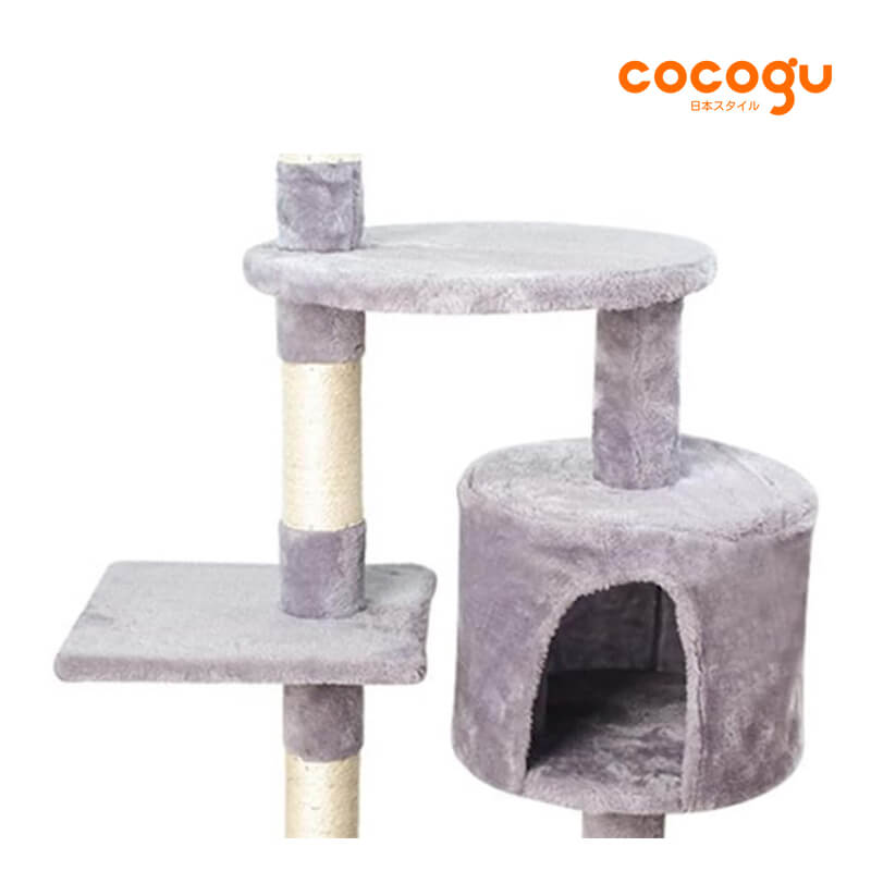 คอนโดแมว COCOGU รุ่น MT04 สีเทา
