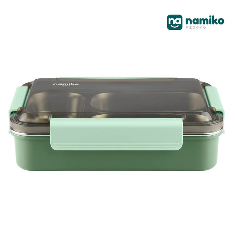 กล่องอาหาร NAMIKO รุ่น #6544-2 1100 ML สีเขียว