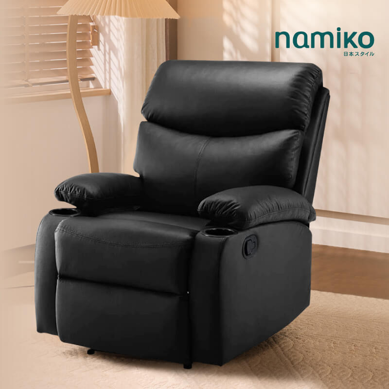 เก้าอี้ปรับเอนนอน NAMIKO รุ่น 8024 สีดำ_7