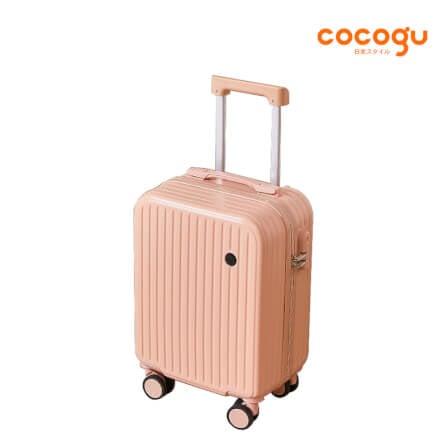 กระเป๋าเดินทาง 18 นิ้ว COCOGU รุ่น 1008 สีชมพุ