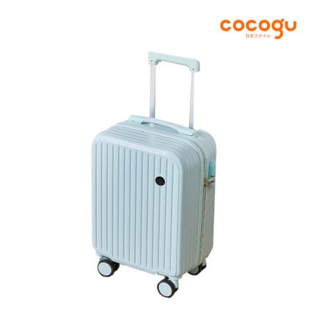 กระเป๋าเดินทาง 18 นิ้ว COCOGU รุ่น 1008 สีฟ้า