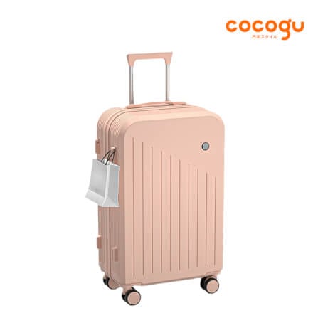 กระเป๋าเดินทาง 24 นิ้ว COCOGU รุ่น 1005 สีชมพู_0