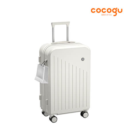 กระเป๋าเดินทาง 24 นิ้ว COCOGU รุ่น 1005 สีขาว_0