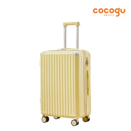 กระเป๋าเดินทาง 20 นิ้ว COCOGU รุ่น 206 สีเหลือง