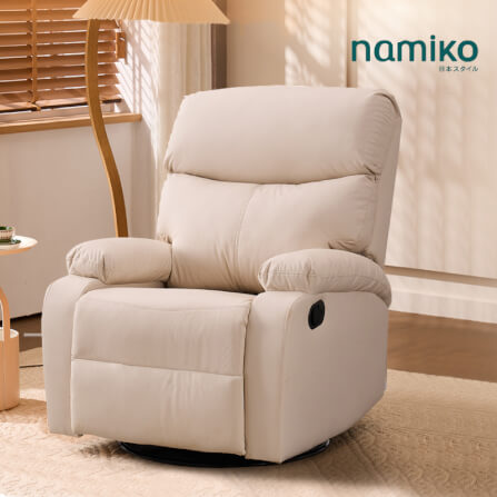 เก้าอี้ปรับเอนนอน NAMIKO รุ่น 240405 สีครีม_4