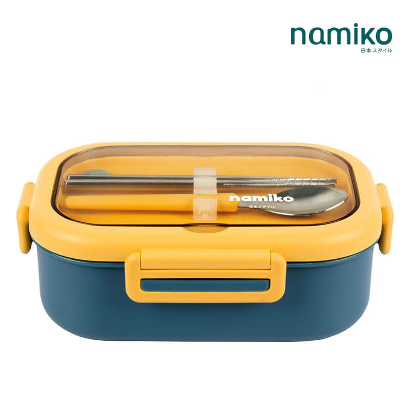 กล่องอาหาร Namiko รุ่น #6714 850 ml สีน้ำเงิน_8