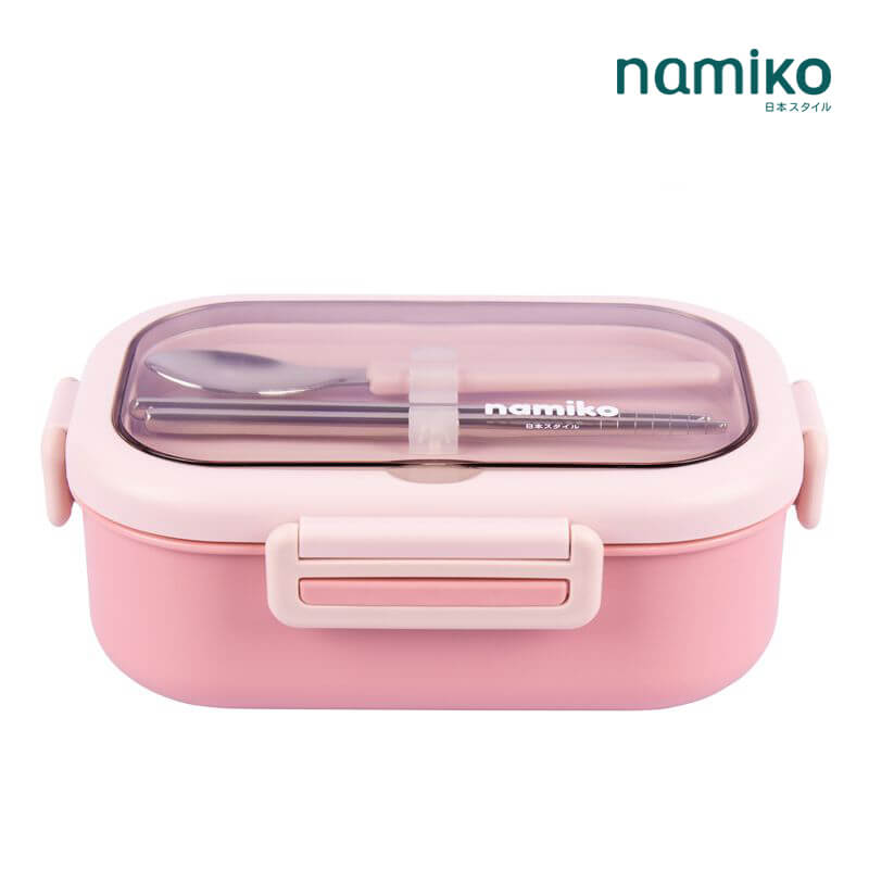 กล่องอาหาร Namiko รุ่น #6714 850 ml สีชมพู_8