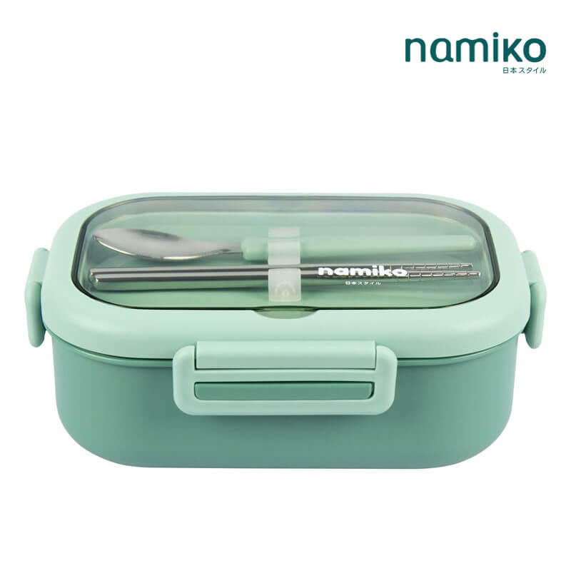 กล่องอาหาร Namiko รุ่น #6714 850 ml สีเขียว_8