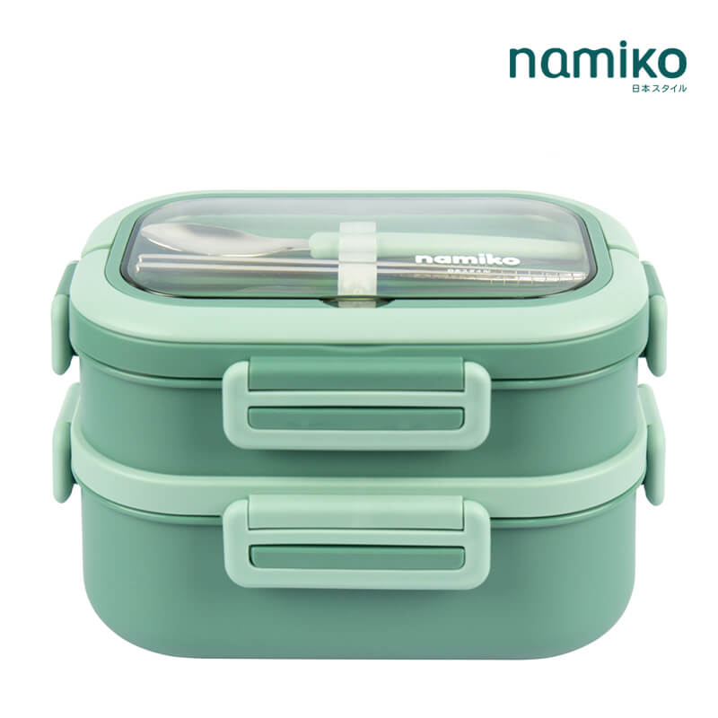 กล่องอาหาร Namiko รุ่น #6715 1650 ml สีเขียว_9