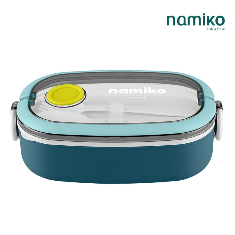 กล่องอาหาร Namiko รุ่น 750ml สีฟ้า