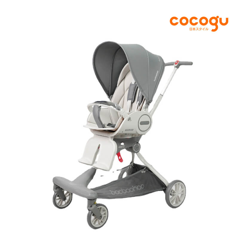 รถเข็นเด็ก COCOGU รุ่น V9 สีเทา