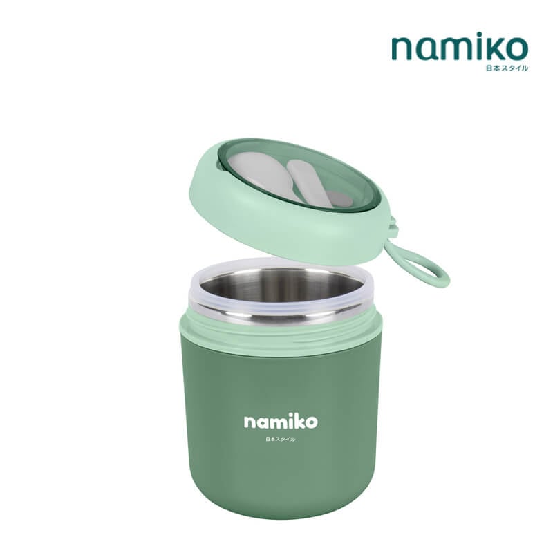 ถ้วยซุปสแตนเลส Namiko รุ่น #6713 530 ml สีเขียว_6