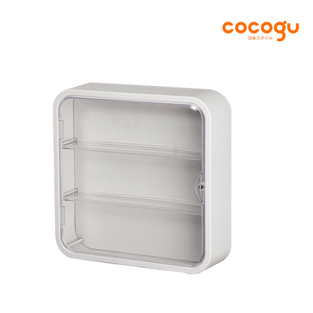 กล่องโชว์โมเดลติดผนัง COCOGU รุ่น 886 สีขาว