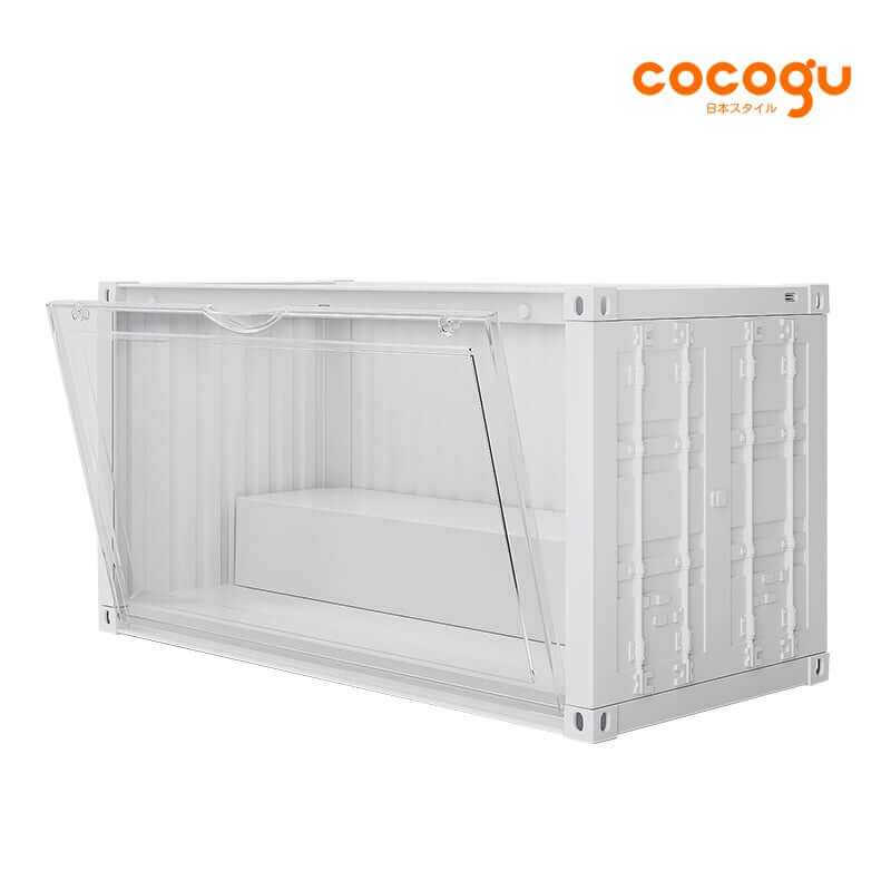 กล่องจัดเก็บโมเดล COCOGU รุ่น 910-1 มีไฟ สีขาว