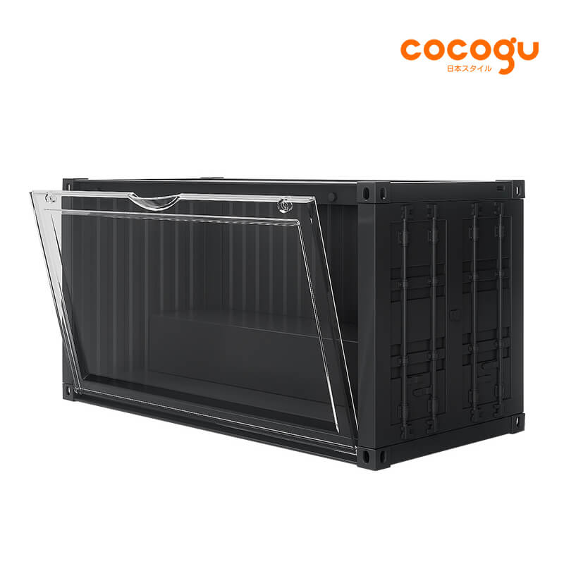 กล่องจัดเก็บโมเดล COCOGU รุ่น 910 สีดำ_0