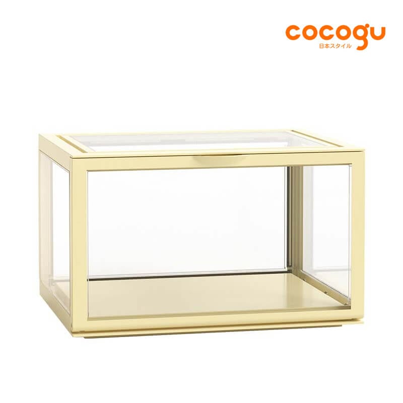 กล่องจัดเก็บโมเดล COCOGU รุ่น 892-1 สีเหลือง
