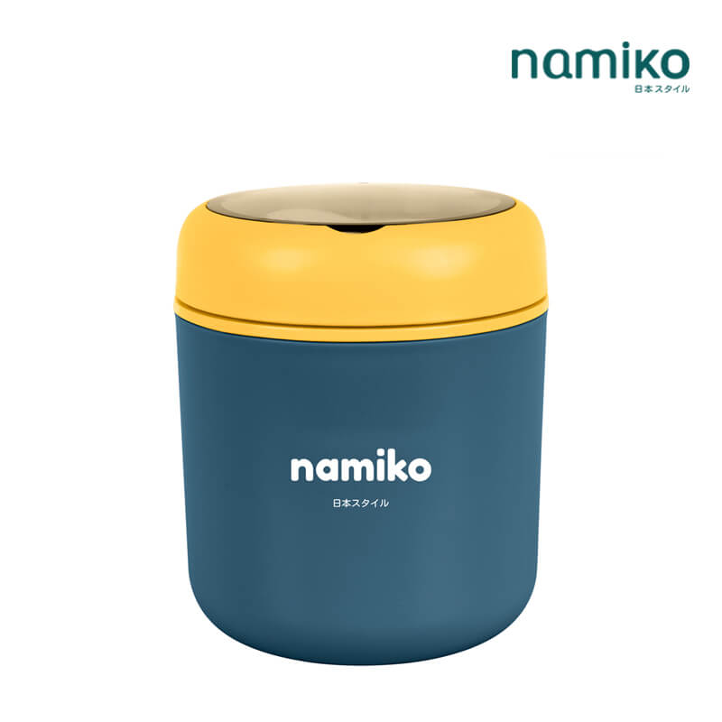 ถ้วยซุปสแตนเลส Namiko รุ่น #6713 530 ml สีน้ำเงิน