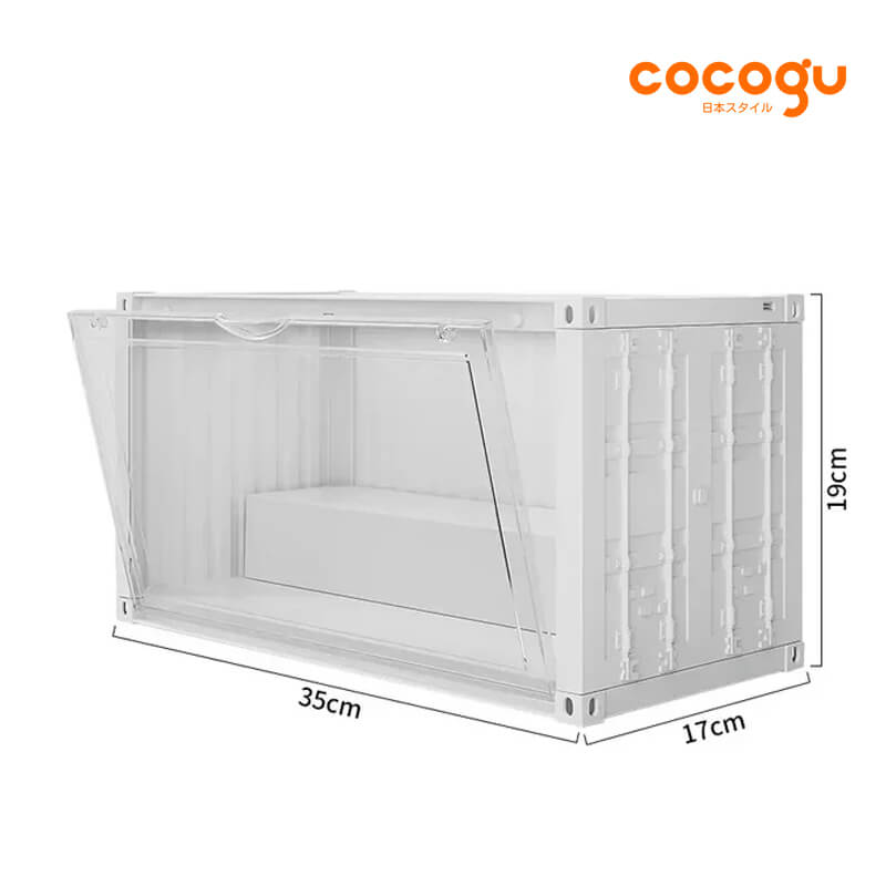 กล่องจัดเก็บโมเดล COCOGU รุ่น 910 สีขาว_1