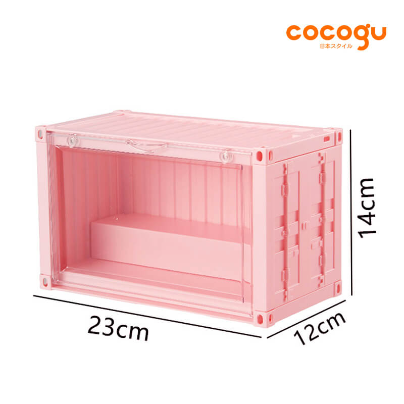 กล่องจัดเก็บโมเดล COCOGU รุ่น 930 สีชมพู_1