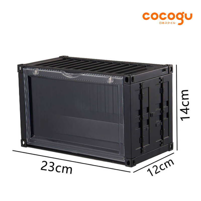 กล่องจัดเก็บโมเดล COCOGU รุ่น 930 สีดำ_1