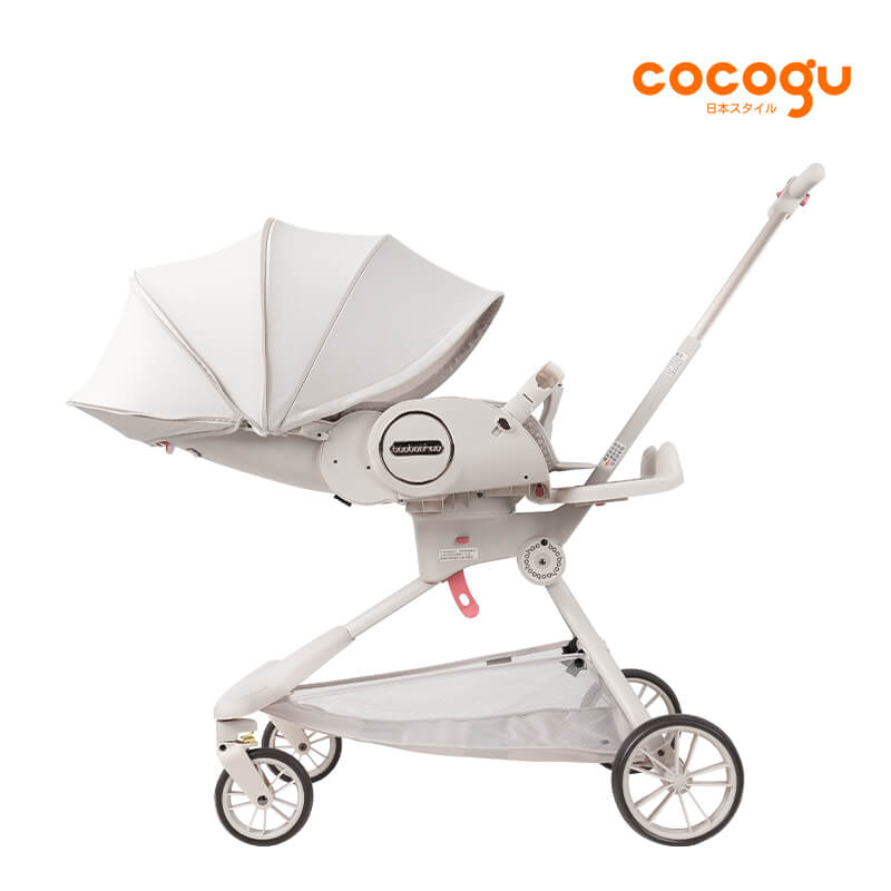 รถเข็นเด็ก COCOGU รุ่น V9 สีครีม_2