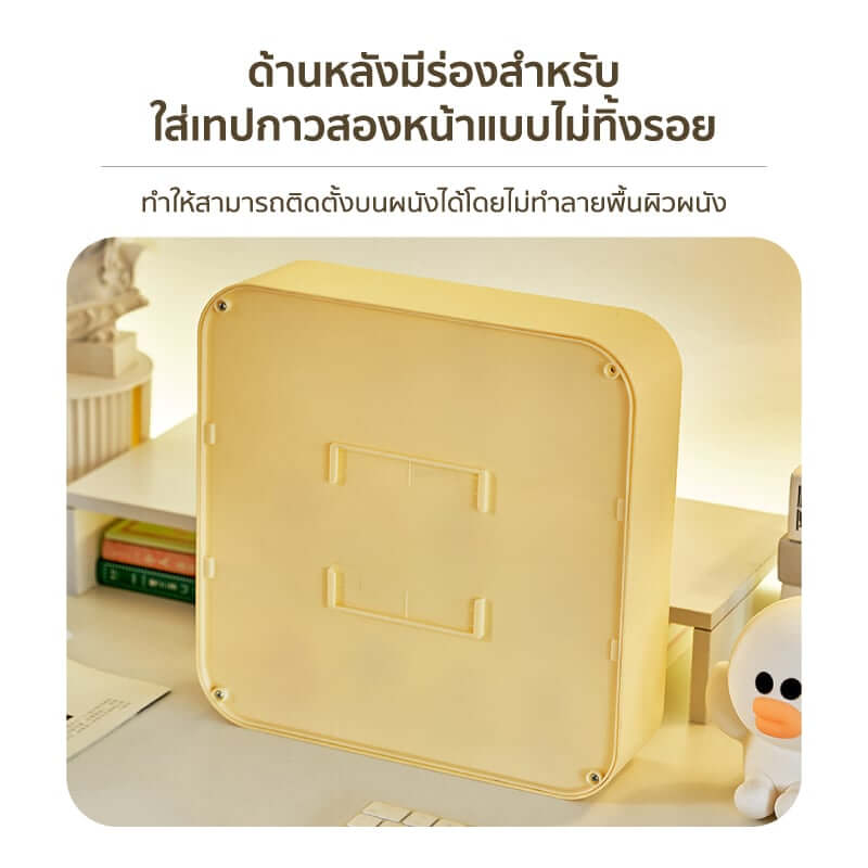 กล่องโชว์โมเดลติดผนัง COCOGU รุ่น 886 สีเหลือง_3