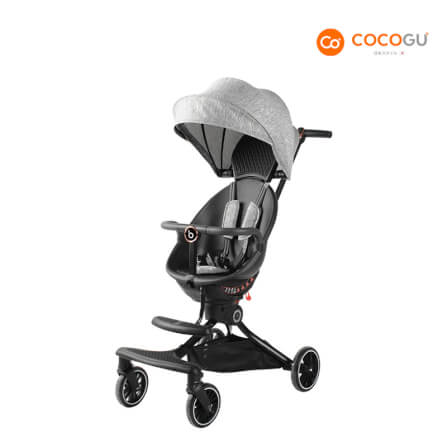 รถเข็นเด็ก COCOGU รุ่น V8 สีเทา_0