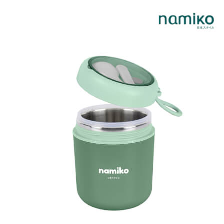 ถ้วยซุปสแตนเลส Namiko รุ่น #6713 530 ml สีเขียว_0