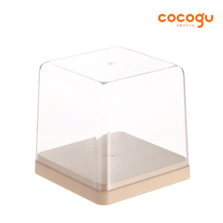 กล่องจัดเก็บโมเดล COCOGU รุ่น 863 สีครีม