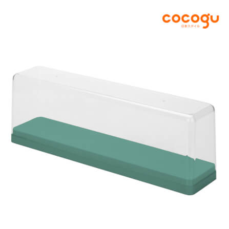กล่องจัดเก็บโมเดล COCOGU รุ่น 866 สีเขียว