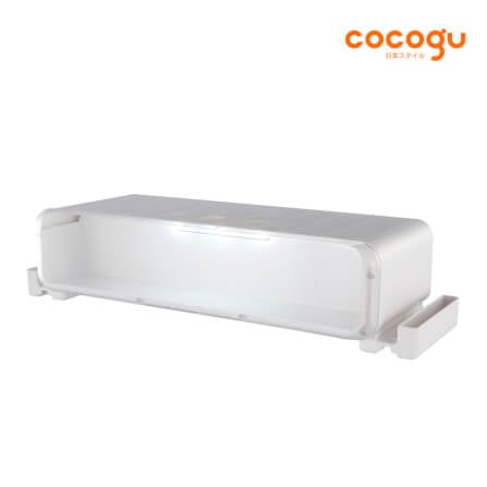 กล่องลิ้นชักโชว์โมเดล COCOGU รุ่น 922 มีไฟ สีขาว_0