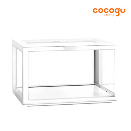 กล่องจัดเก็บโมเดล COCOGU รุ่น 892-1 สีขาว