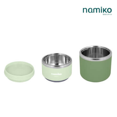 กระติกสเตนเลส 2 ชั้น Namiko รุ่น #6532 930 ml สีเขียว_1