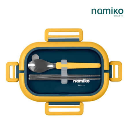 กล่องอาหาร Namiko รุ่น #6715 1650 ml สีน้ำเงิน_2