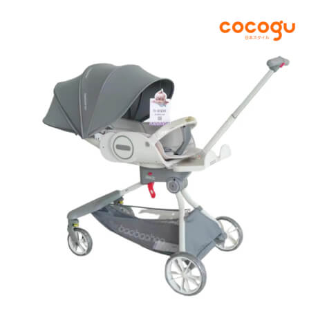 รถเข็นเด็ก COCOGU รุ่น V9 สีเทา_2