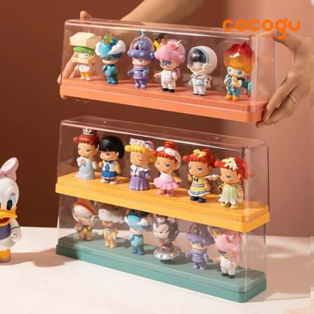 กล่องจัดเก็บโมเดล COCOGU รุ่น 866 สีครีม_8