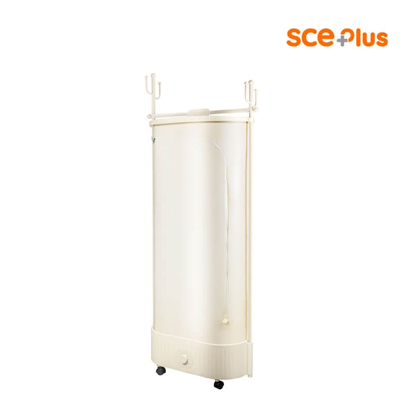 เครื่องอบผ้าพกพา SCE รุ่น AIR2 สีครีม