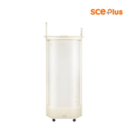 เครื่องอบผ้าพกพา SCE รุ่น AIR2 สีครีม_0