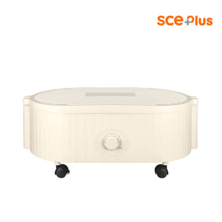 เครื่องอบผ้าพกพา SCE รุ่น AIR2 สีครีม_2