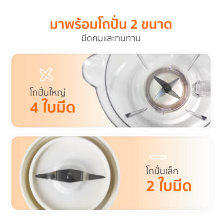 เครื่องปั่นน้ำผลไม้ SCE PLUS รุ่น BM-A4 สีขาว_4
