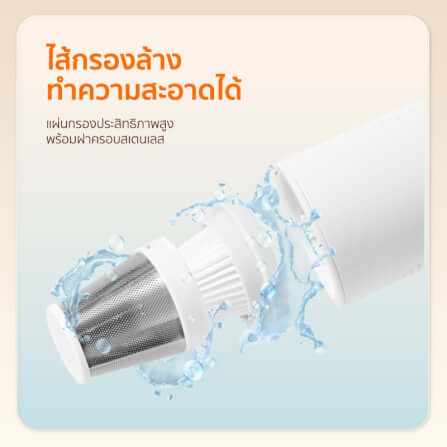 เครื่องดูดฝุ่นพกพาไร้สาย  SCE PLUS รุ่น VC-M สีชมพู สำหรับดูดฝุ่นในรถ_6
